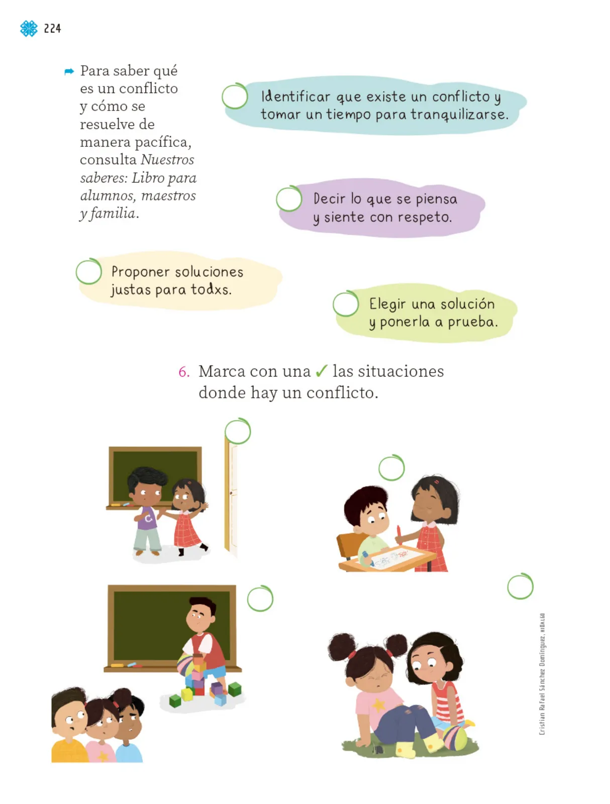 Miniatura página 225 de Proyectos de Aula.   Libro de Educación Primaria Grado 1°  Ciclo Escolar 2025 - 2026