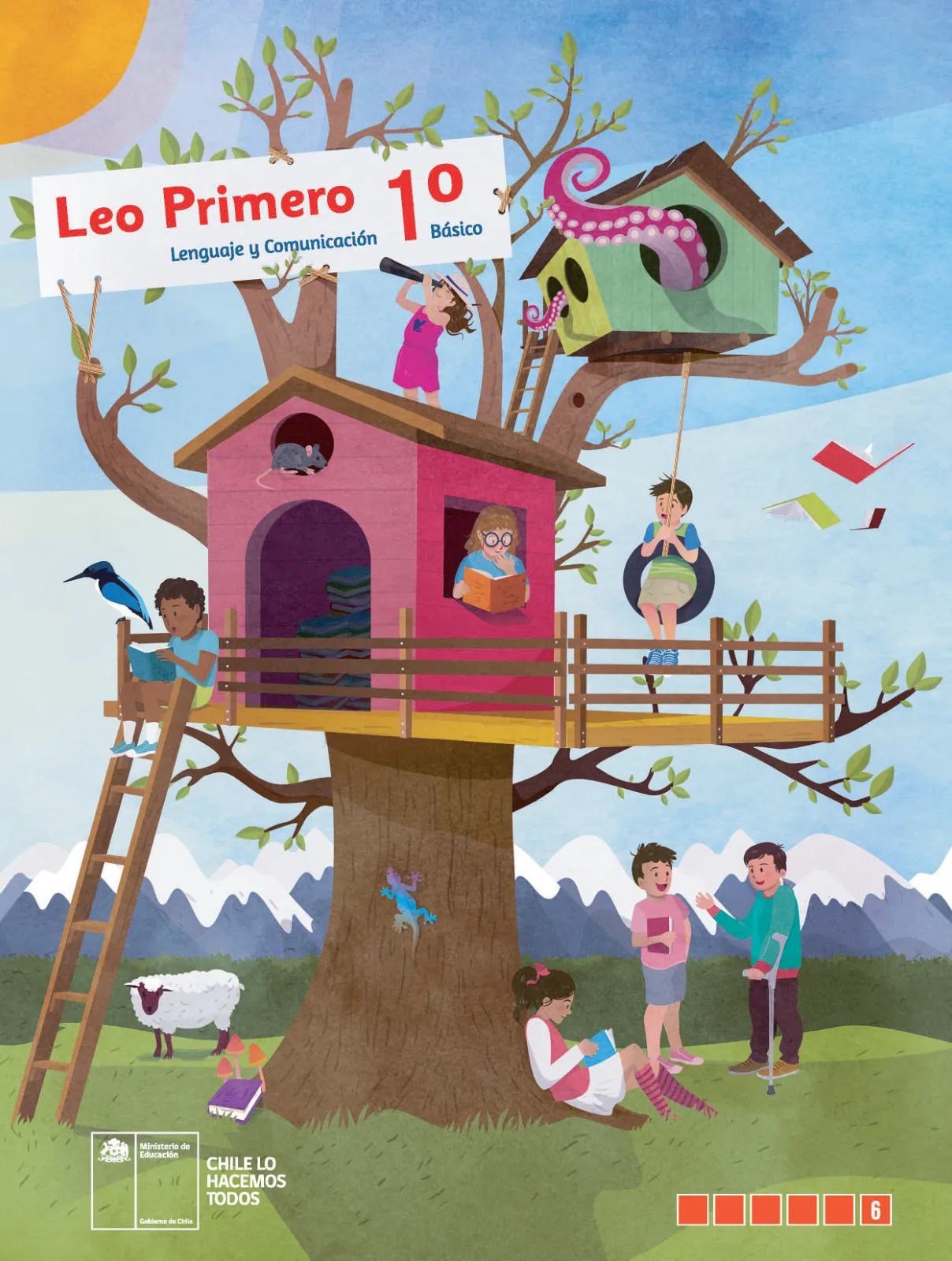 Portada de Lenguaje y Comunicación – Primero Básico | Texto del Estudiante MINEDUC – Descargar PDF · 2024