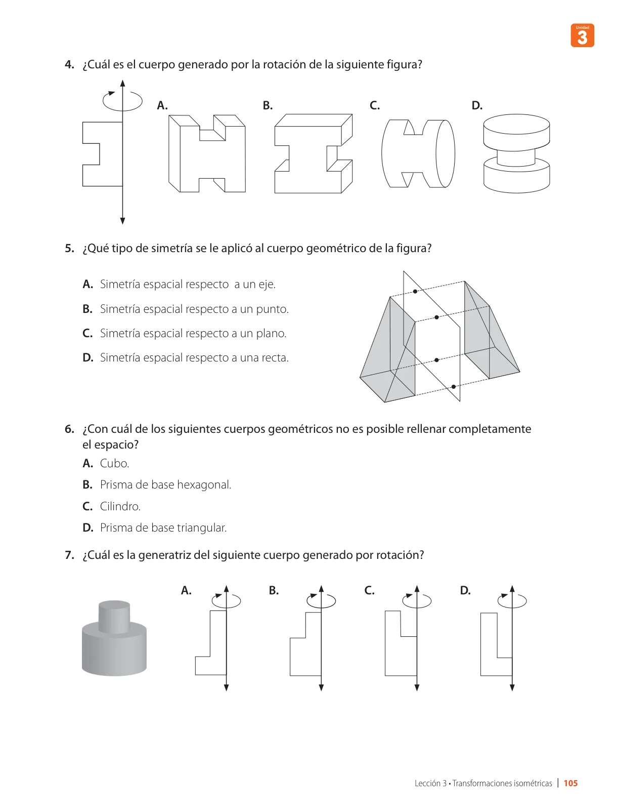 Miniatura página 107 de Matemática – Octavo Básico | Texto del Estudiante MINEDUC – Descargar PDF · 2024