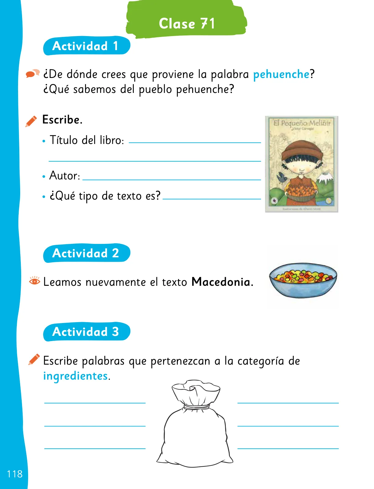 Página 120 de Lenguaje y Comunicación – Segundo Básico – Texto del Estudiante MINEDUC – Descargar PDF · 2024