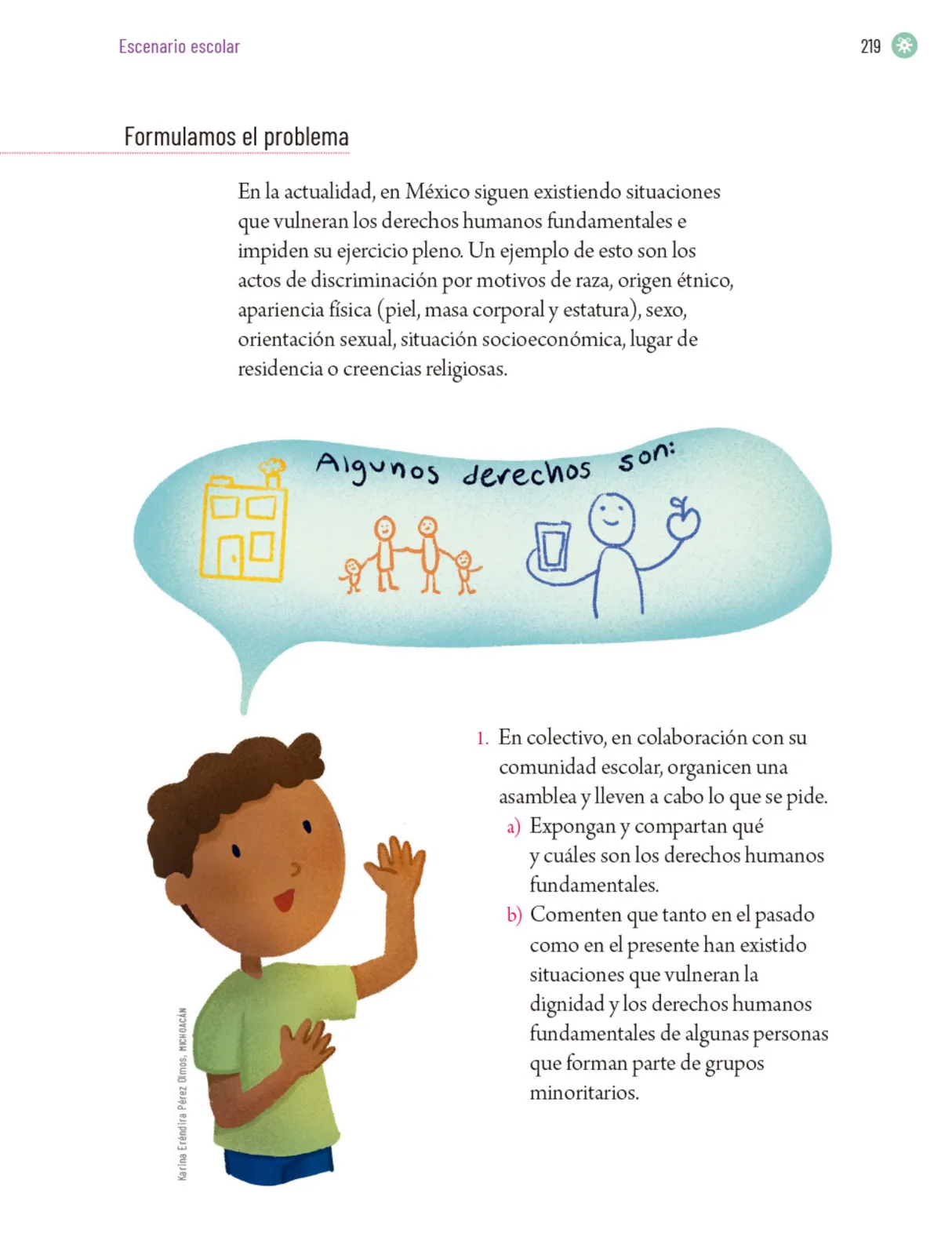 Página 222 de Proyectos Escolares. Libro de Educación Primaria Grado 5° Ciclo Escolar 2025 - 2026