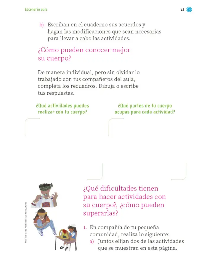 Página 94 de Proyectos de Aula. Libro de Educación Primaria Grado 1° Ciclo Escolar 2025 - 2026