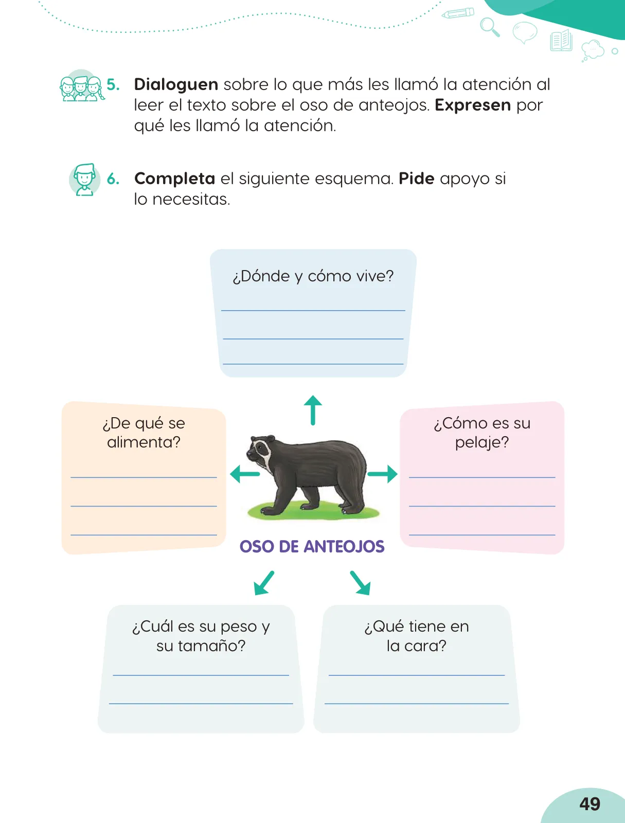 Miniatura página 51 de Cuadernillo de Comunicación 2. Segundo grado de Primaria · 2024