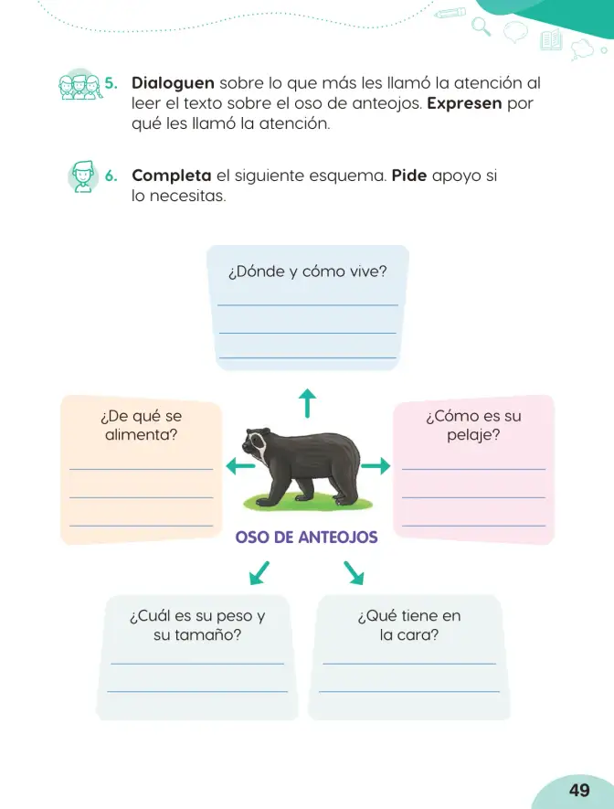 Página 51 de Cuadernillo de Comunicación 2. Segundo grado de Primaria · 2024