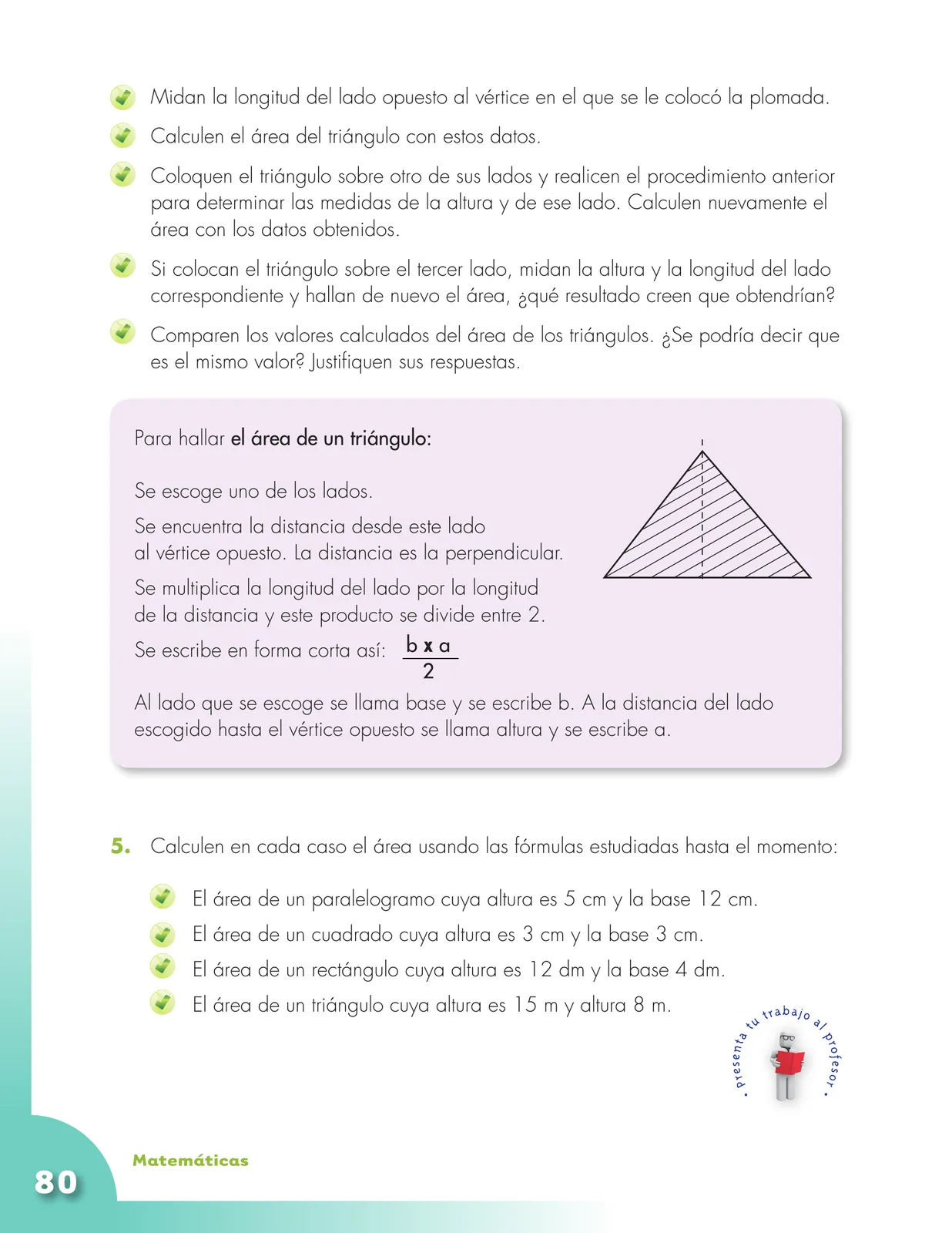 Miniatura página 80 de Matematica 5° · Cartilla 02