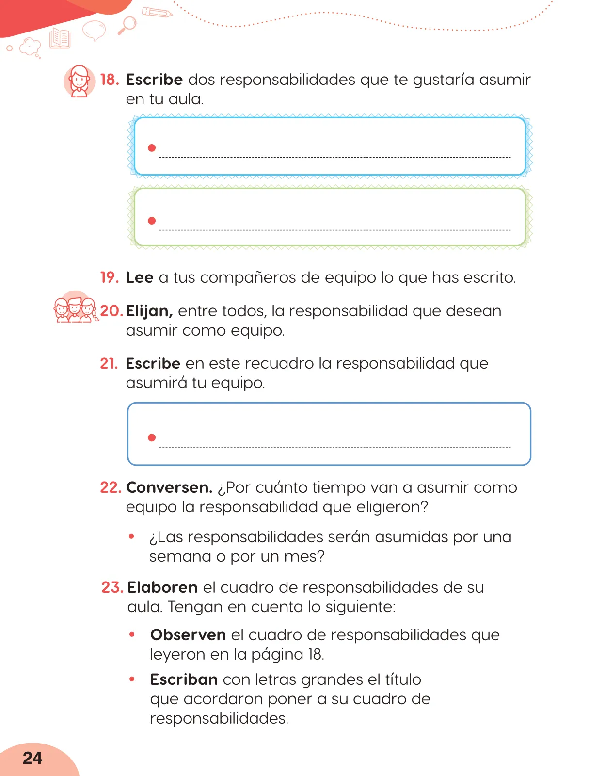 Página 26 de Cuadernillo de Comunicación 2. Segundo grado de Primaria · 2024