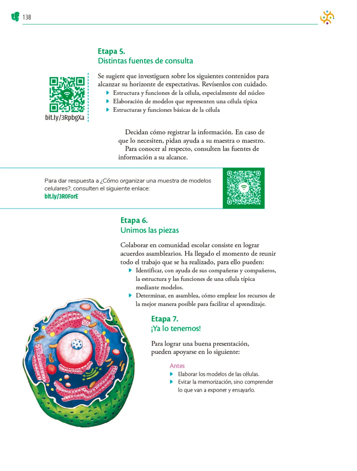 Miniatura página 139 de Colección Ximhai. Nuestro libro de Proyectos.  Tomo III.  Libro de Educación Telesecundaria Grado 1°  Ciclo Escolar 2025 - 2026