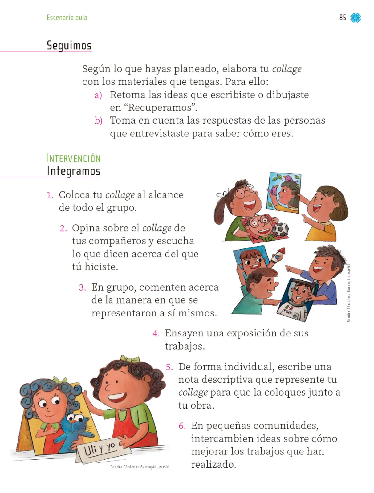 Miniatura página 86 de Proyectos de Aula.   Libro de Educación Primaria Grado 1°  Ciclo Escolar 2025 - 2026