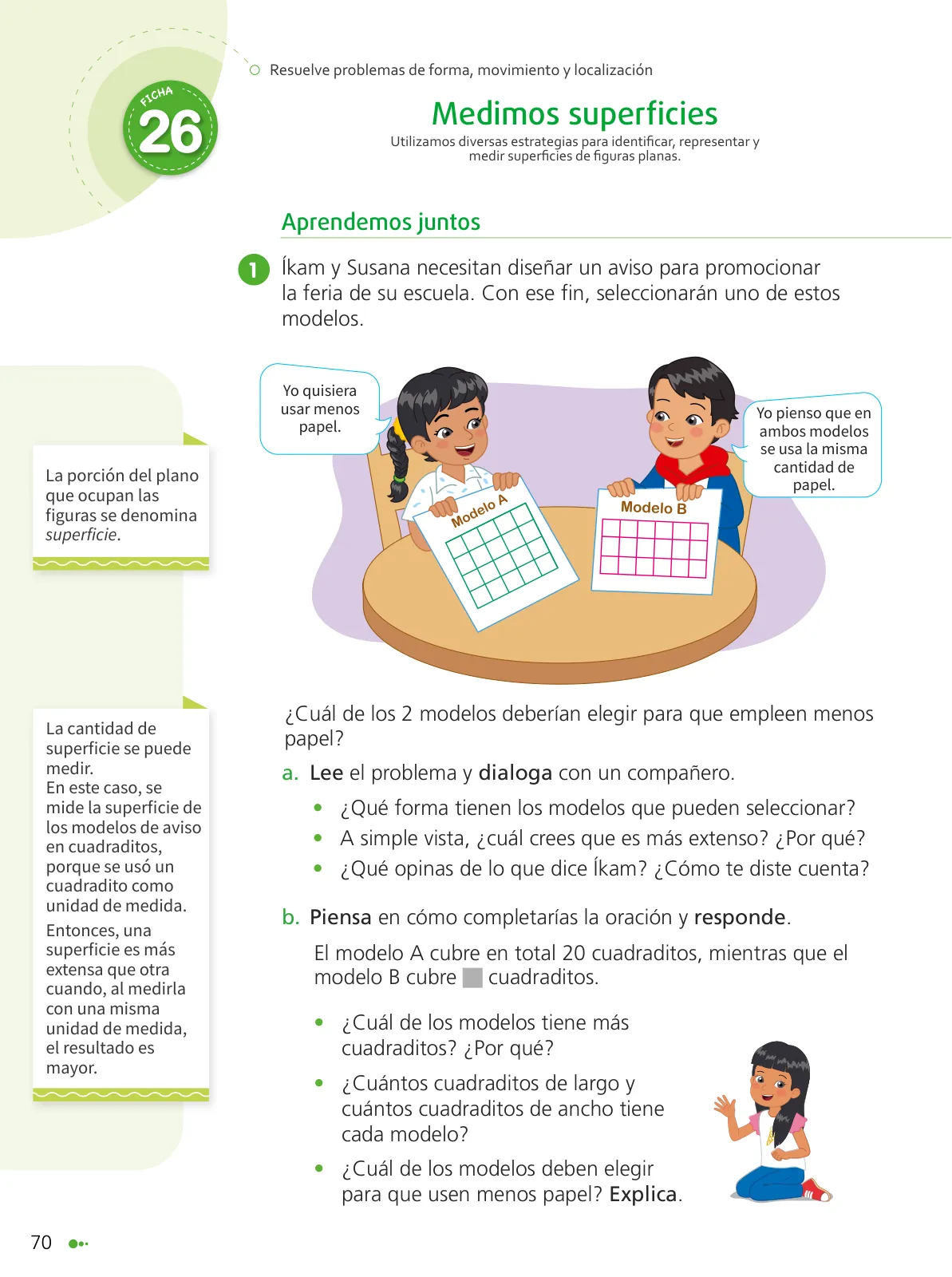 Miniatura página 72 de Texto de Matemática 4. Cuarto grado de Primaria · 2024