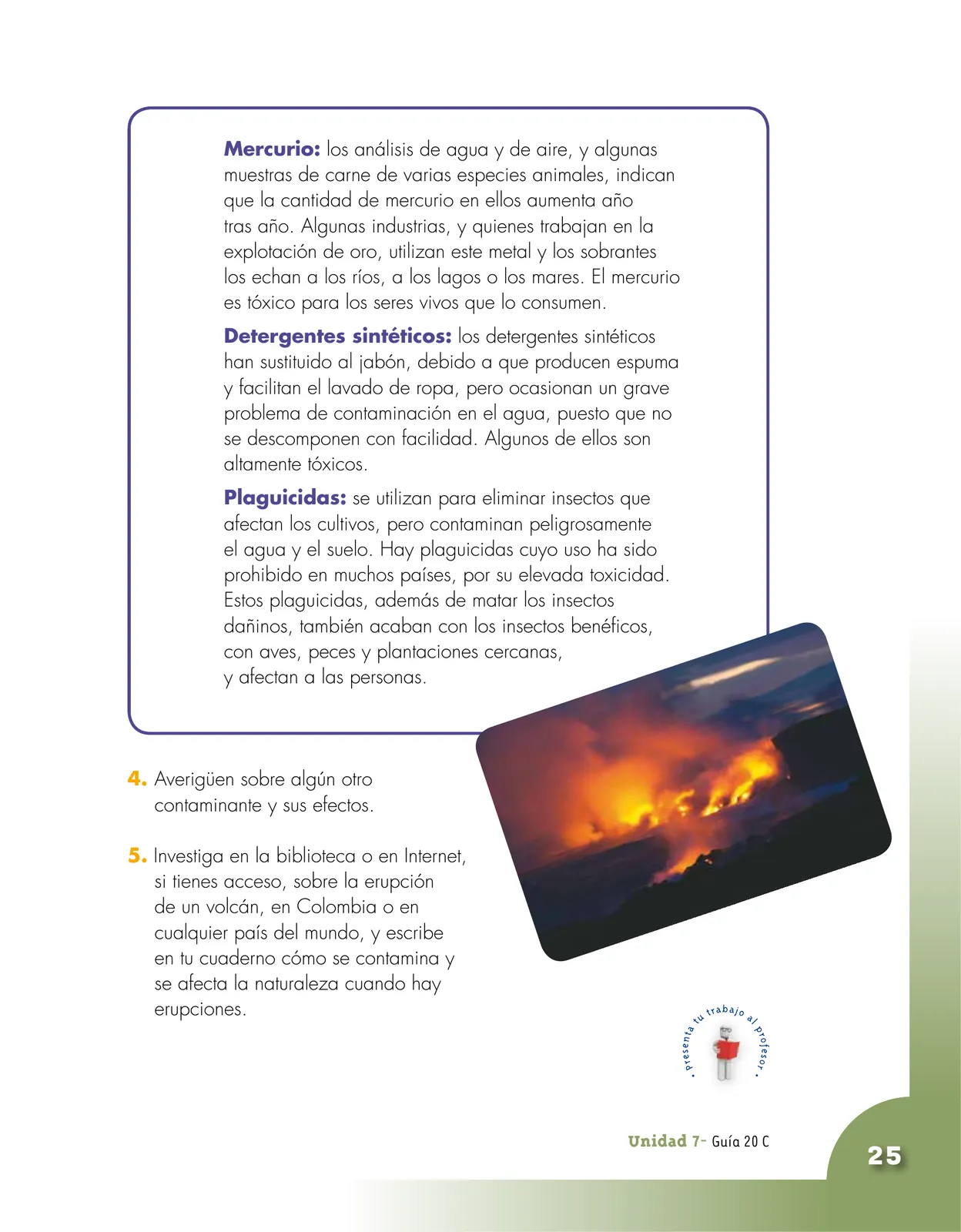Miniatura página 25 de Ciencias Naturales 4° · Cartilla 03