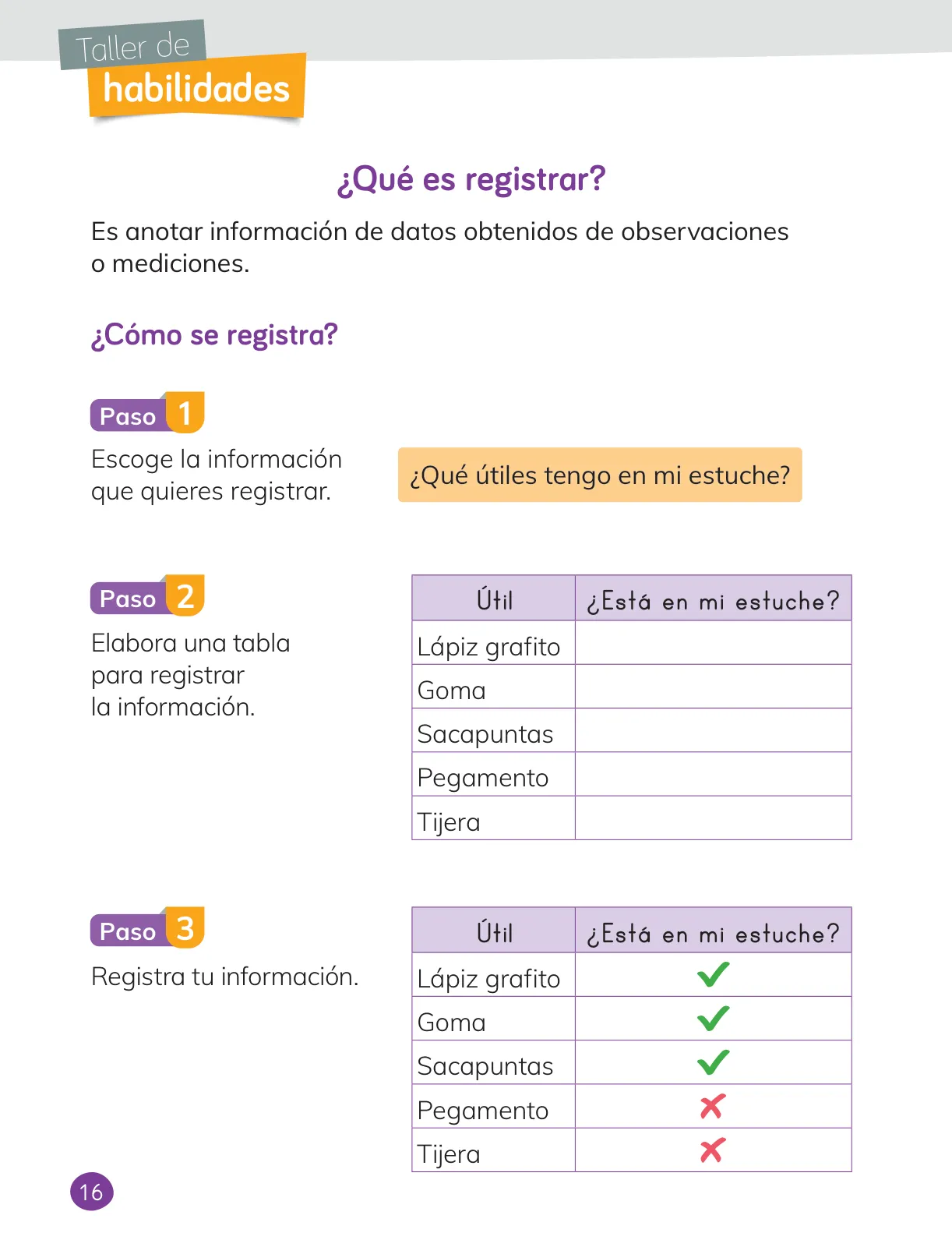 Página 18 de Ciencias Naturales – Primero Básico | Texto del Estudiante (MINEDUC) – Descargar PDF · 2024