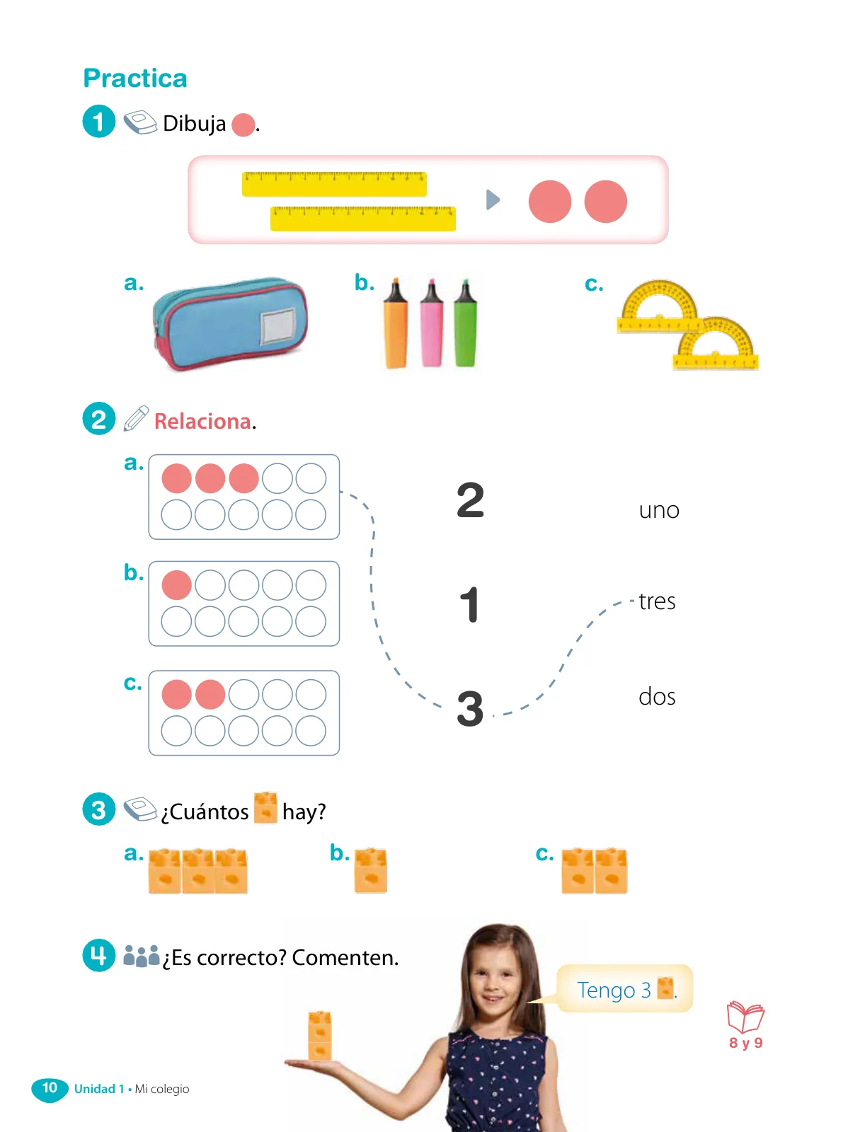 Página 12 de Matemática – Primero Básico | Texto del Estudiante MINEDUC – Descargar PDF · 2024