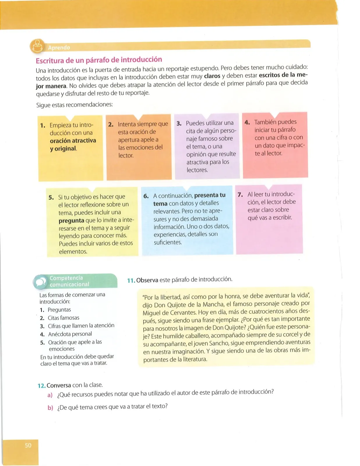 Página 50 de Lengua Y Literatura · 8 EGB · 2025