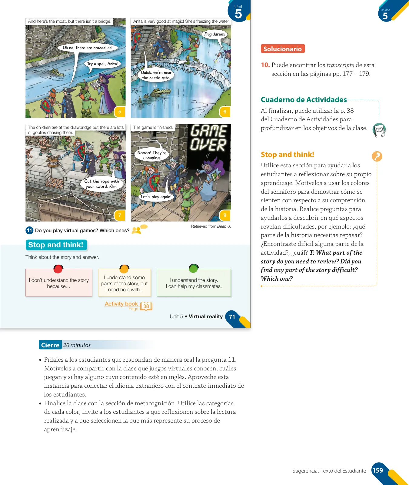 Página 23 de Inglés – Quinto Básico | Texto del Estudiante MINEDUC – Descargar PDF · 2024