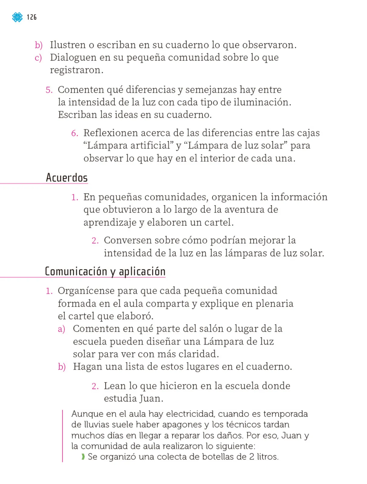 Página 127 de Proyectos de Aula.   Libro de Educación Primaria Grado 1°  Ciclo Escolar 2025 - 2026