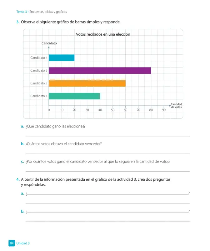 Página 116 de Matemática – Tercero Básico | Texto del Estudiante MINEDUC – Descargar PDF · 2024