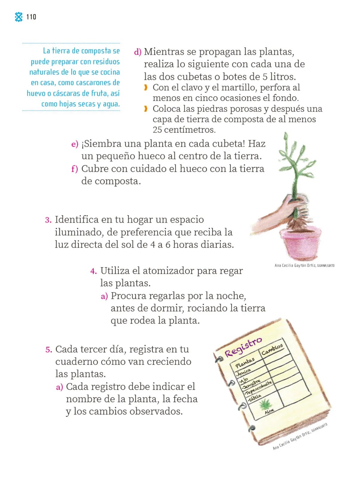 Miniatura página 111 de Proyectos Comunitarios.   Libro de Educación Primaria Grado 1°  Ciclo Escolar 2025 - 2026