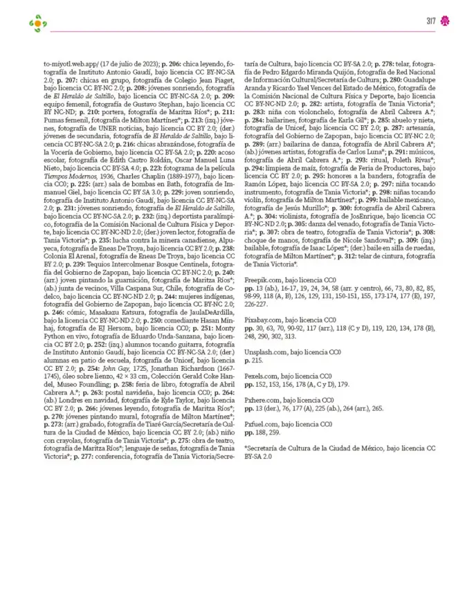Página 318 de Colección Ximhai. Lenguajes. Libro de Educación Secundaria Grado 1° Ciclo Escolar 2025 - 2026
