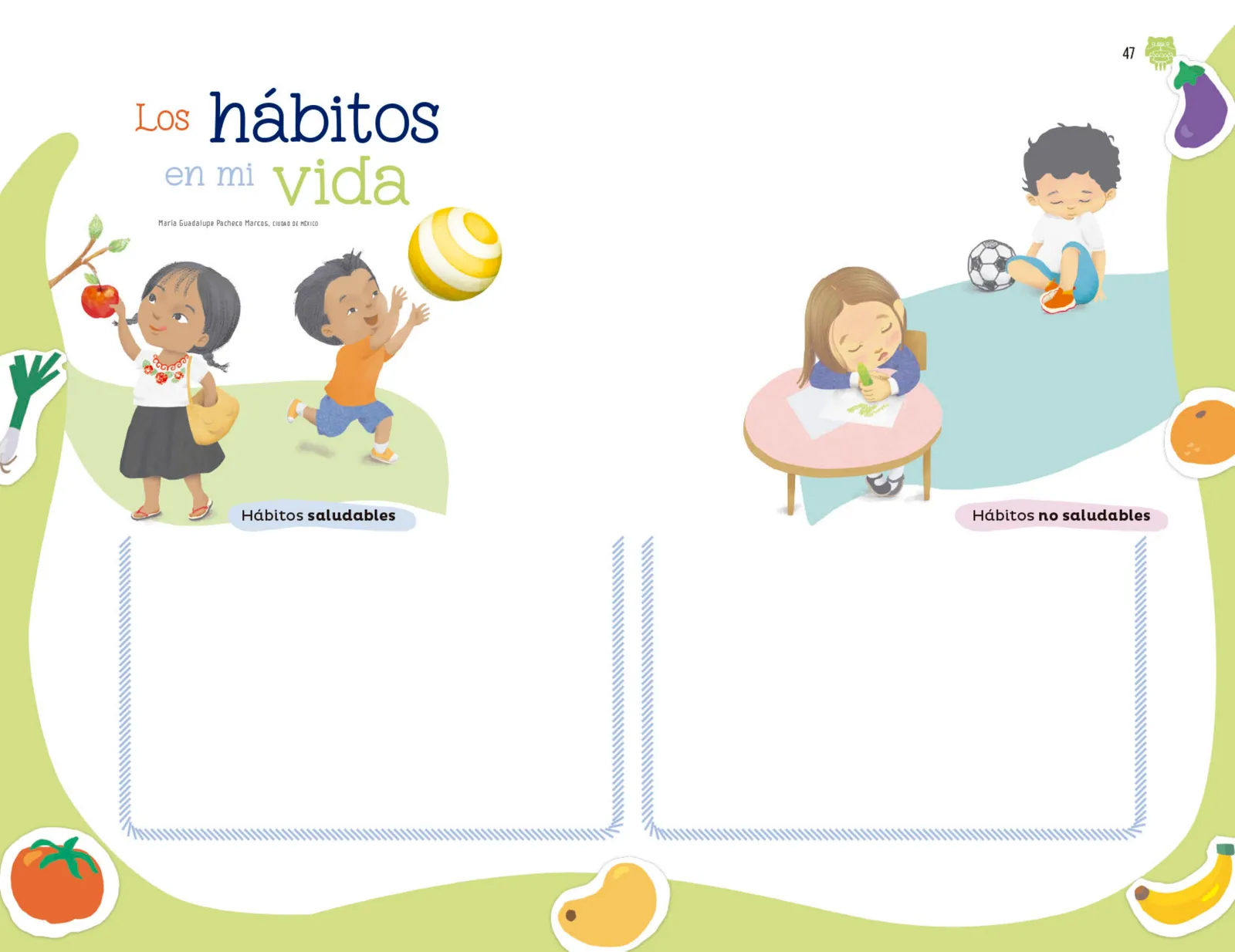Miniatura página 48 de Explorar e imaginar con mi libro de Preescolar.   Libro de Educación Preescolar Grado 2°  Ciclo Escolar 2025 - 2026