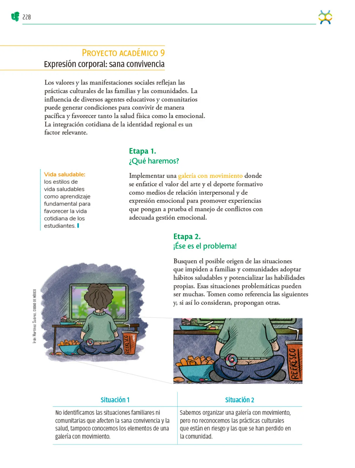 Miniatura página 229 de Colección Sk´asolil. Nuestro libro de Proyectos.  Tomo II.  Libro de Educación Telesecundaria Grado 2°  Ciclo Escolar 2025 - 2026