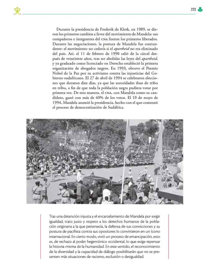 Página 224 de Colección Nanahuatzin. Ética, naturaleza y sociedades. Libro de Educación Telesecundaria Grado 3° Ciclo Escolar 2025 - 2026