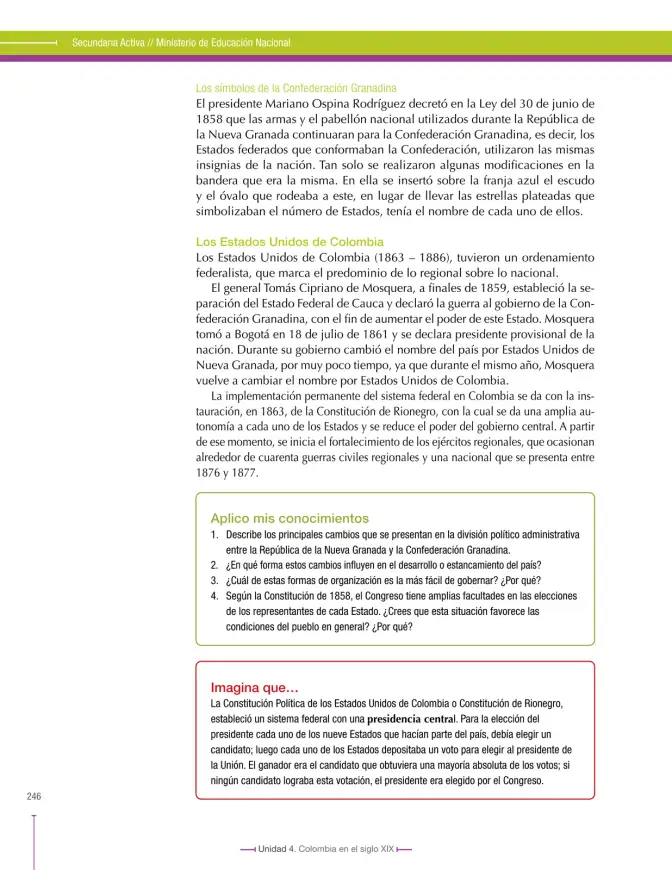 Página 246 de Ciencias Sociales 8° · Secundaria Activa