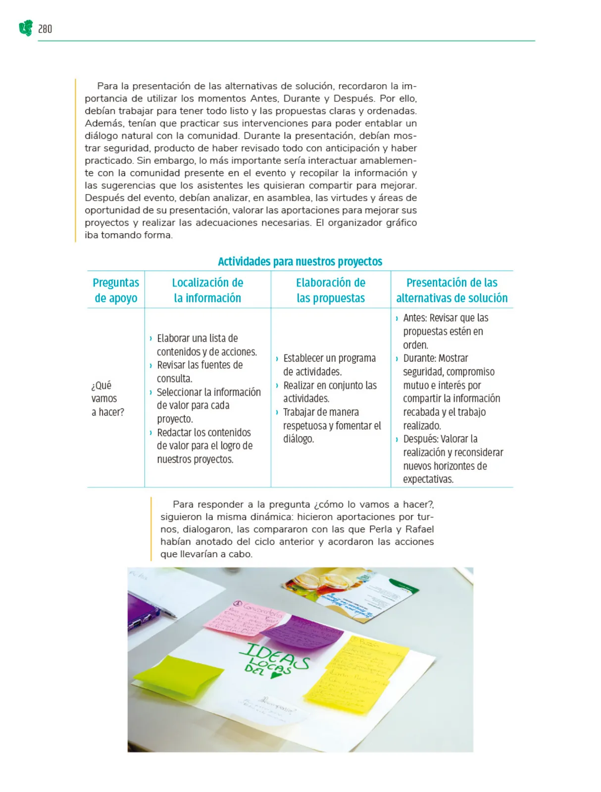 Página 281 de Colección Sk´asolil. Nuestro libro de Proyectos. Tomo I. Libro de Educación Telesecundaria Grado 2° Ciclo Escolar 2025 - 2026