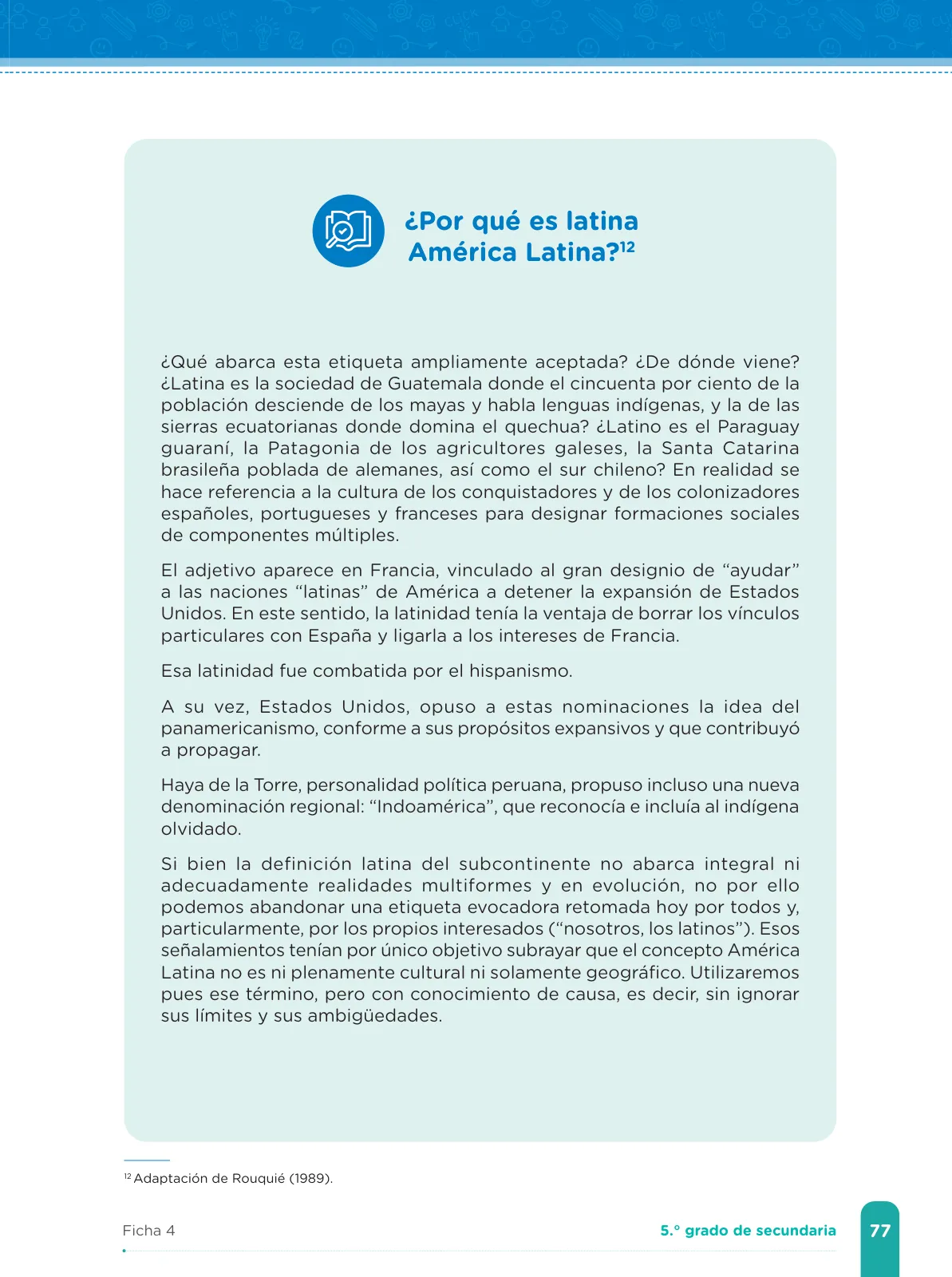 Página 79 de Fichas de aprendizaje de Comunicación 5 · 2024