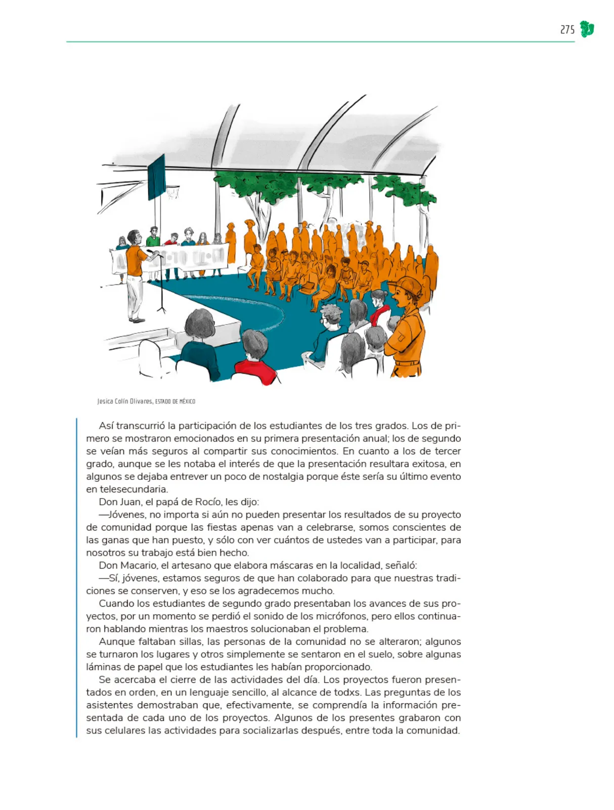 Página 276 de Colección Nanahuatzin. Nuestro libro de Proyectos. Tomo III. Libro de Educación Telesecundaria Grado 3° Ciclo Escolar 2025 - 2026