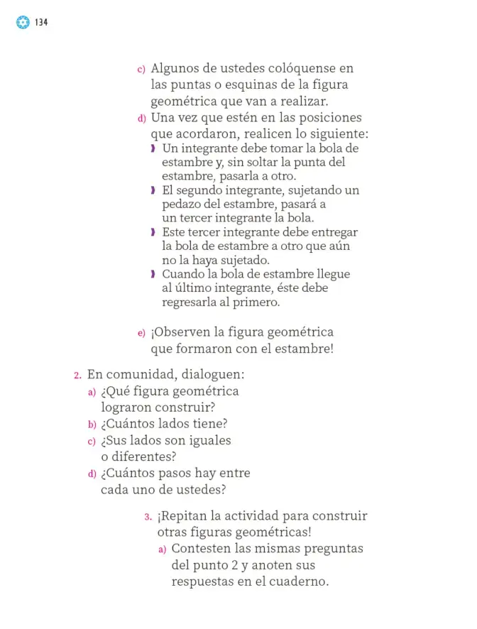 Página 135 de Proyectos Escolares. Libro de Educación Primaria Grado 1° Ciclo Escolar 2025 - 2026