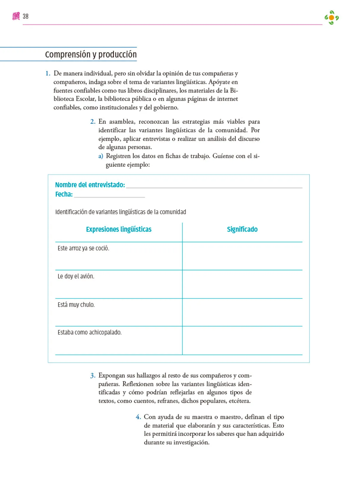 Miniatura página 39 de Colección Nanahuatzin. Nuestro libro de proyectos.   Libro de Educación Secundaria Grado 3°  Ciclo Escolar 2025 - 2026