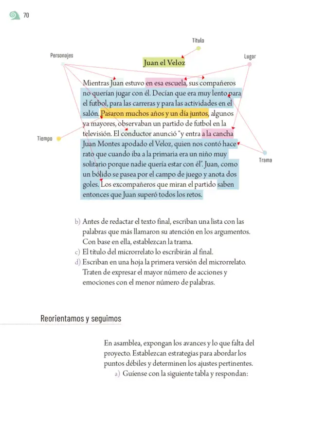 Página 73 de Proyectos de Aula. Libro de Educación Primaria Grado 6° Ciclo Escolar 2025 - 2026