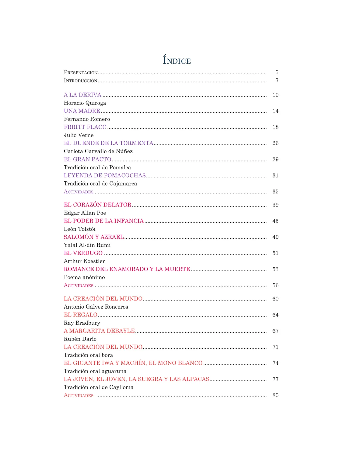 Página 5 de Antología literaria 1 · 2019