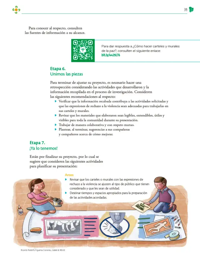 Página 40 de Colección Sk´asolil. Nuestro libro de Proyectos. Tomo III. Libro de Educación Telesecundaria Grado 2° Ciclo Escolar 2025 - 2026