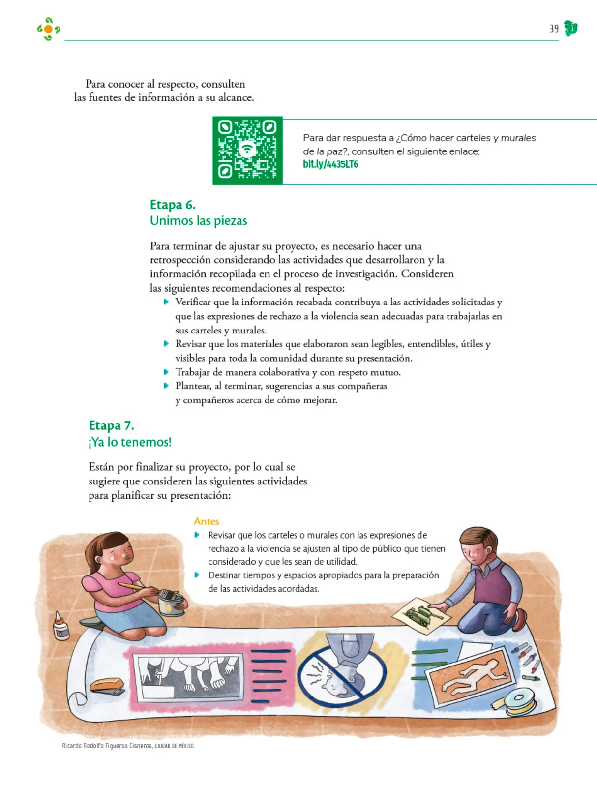 Miniatura página 40 de Colección Sk´asolil. Nuestro libro de Proyectos.  Tomo III.  Libro de Educación Telesecundaria Grado 2°  Ciclo Escolar 2025 - 2026