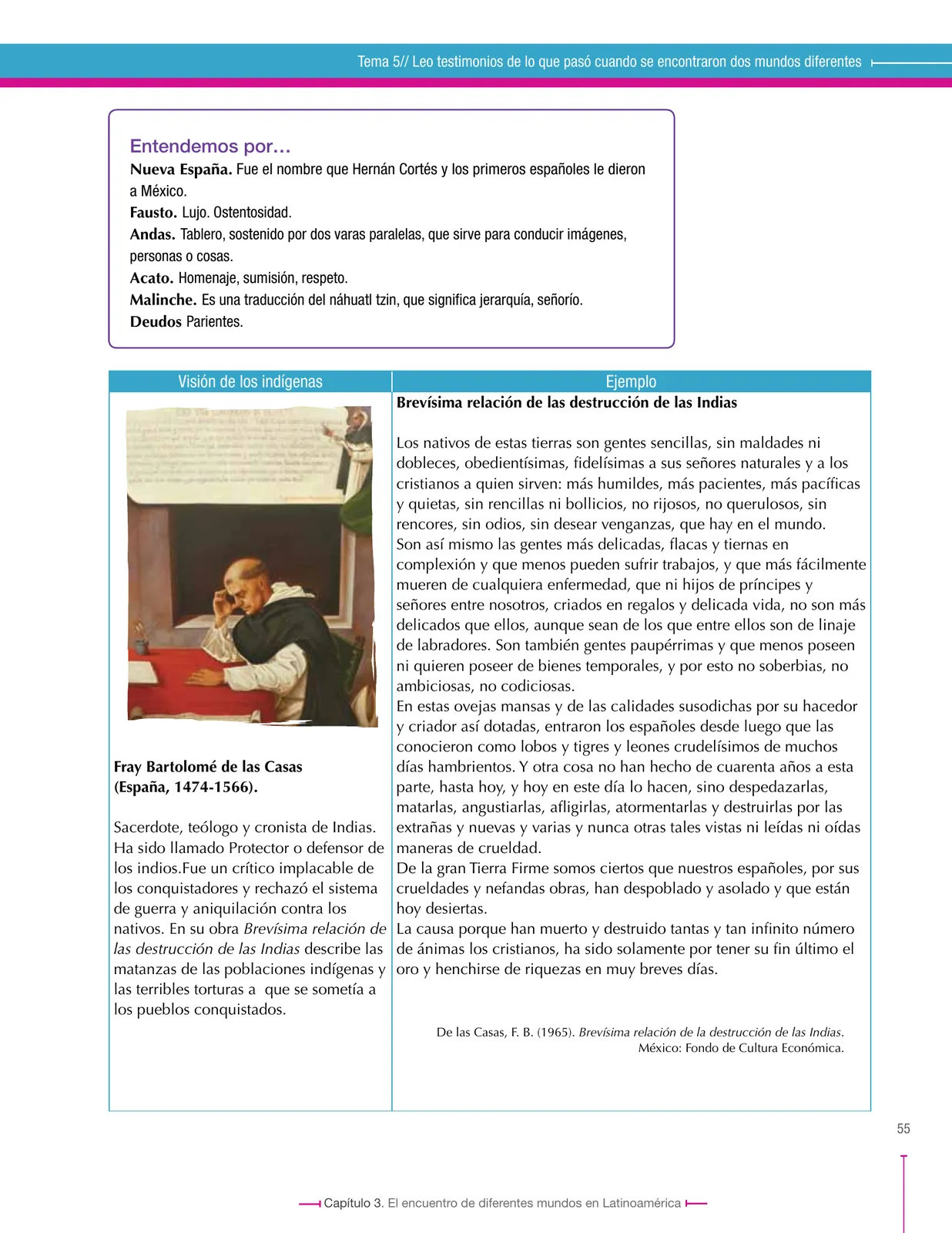 Página 55 de Lenguaje 9° · Secundaria Activa