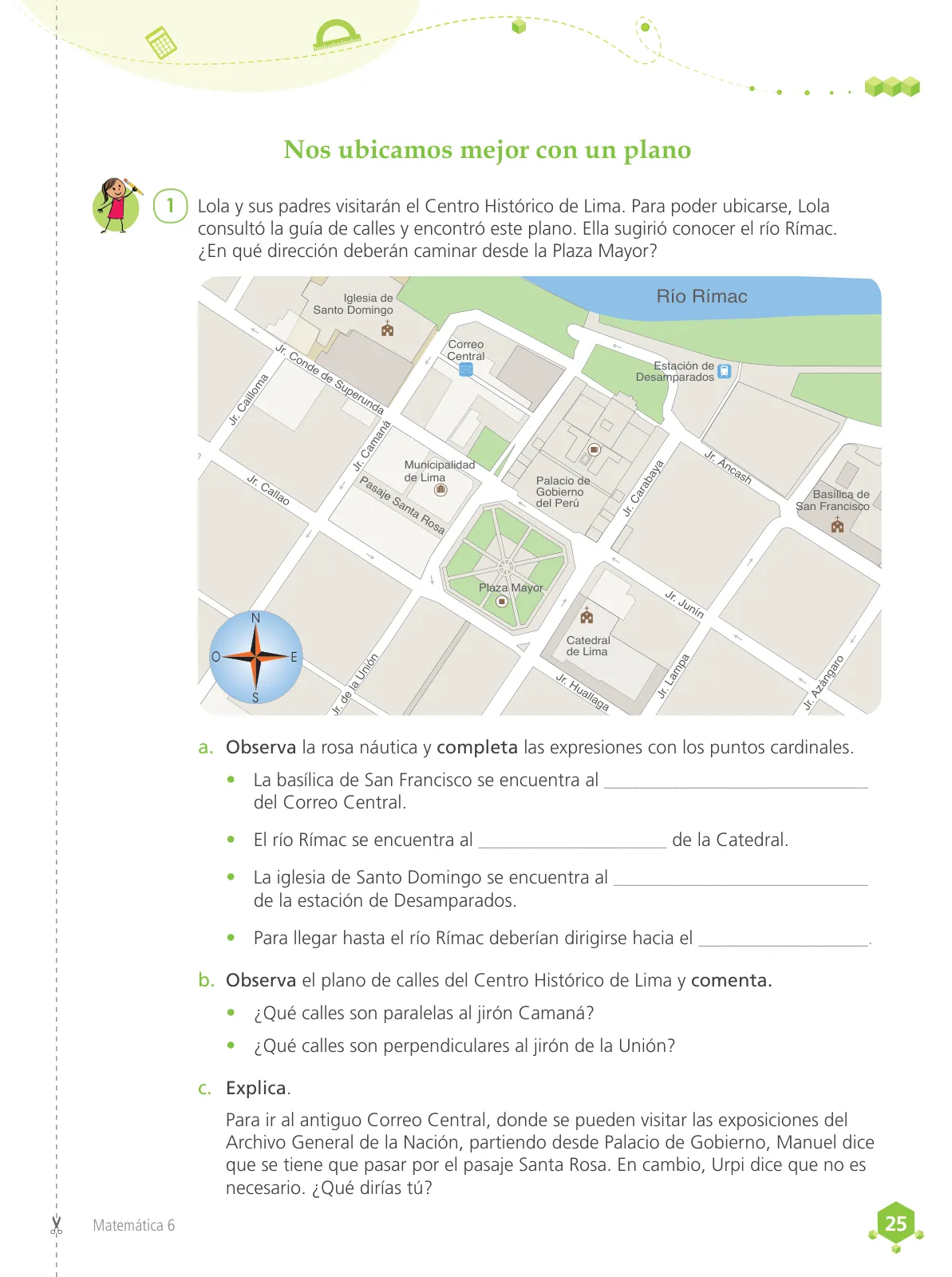 Miniatura página 27 de Matemática 6 : cuaderno de trabajo para sexto grado de Educación Primaria 2019 · 2019