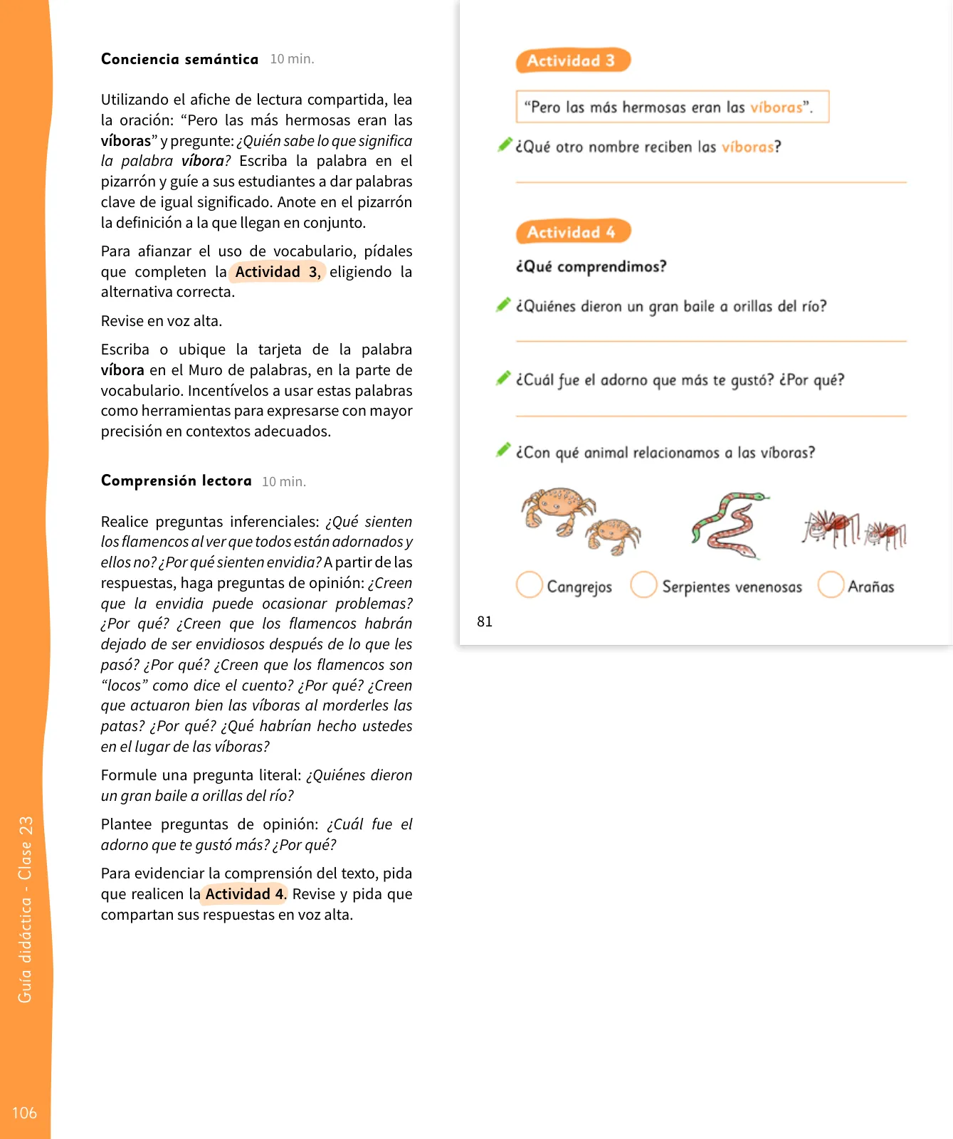 Página 107 de Lenguaje y Comunicación – Segundo Básico – Texto del Estudiante MINEDUC – Descargar PDF · 2024