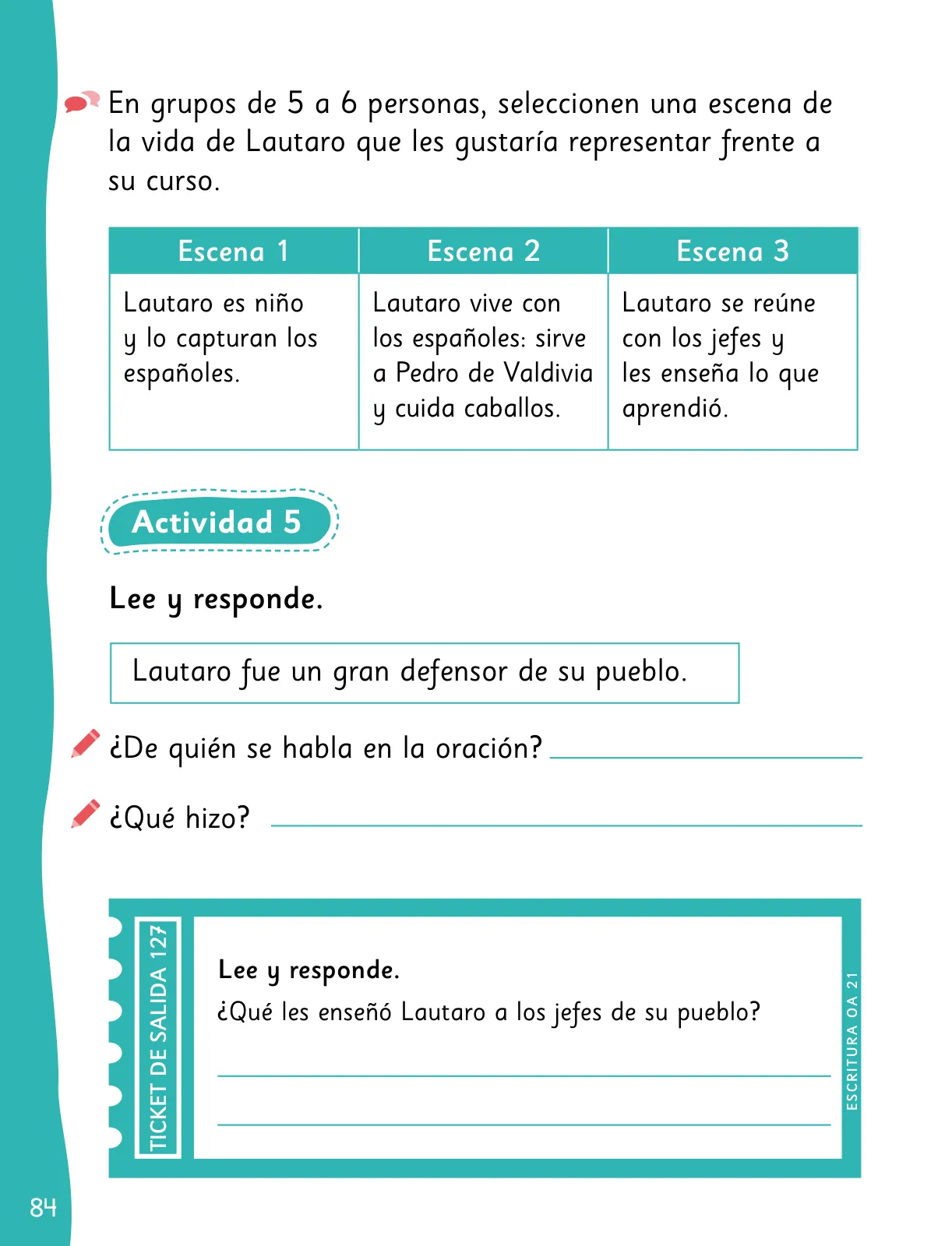 Página 86 de Lenguaje y Comunicación – Segundo Básico – Texto del Estudiante MINEDUC – Descargar PDF · 2024