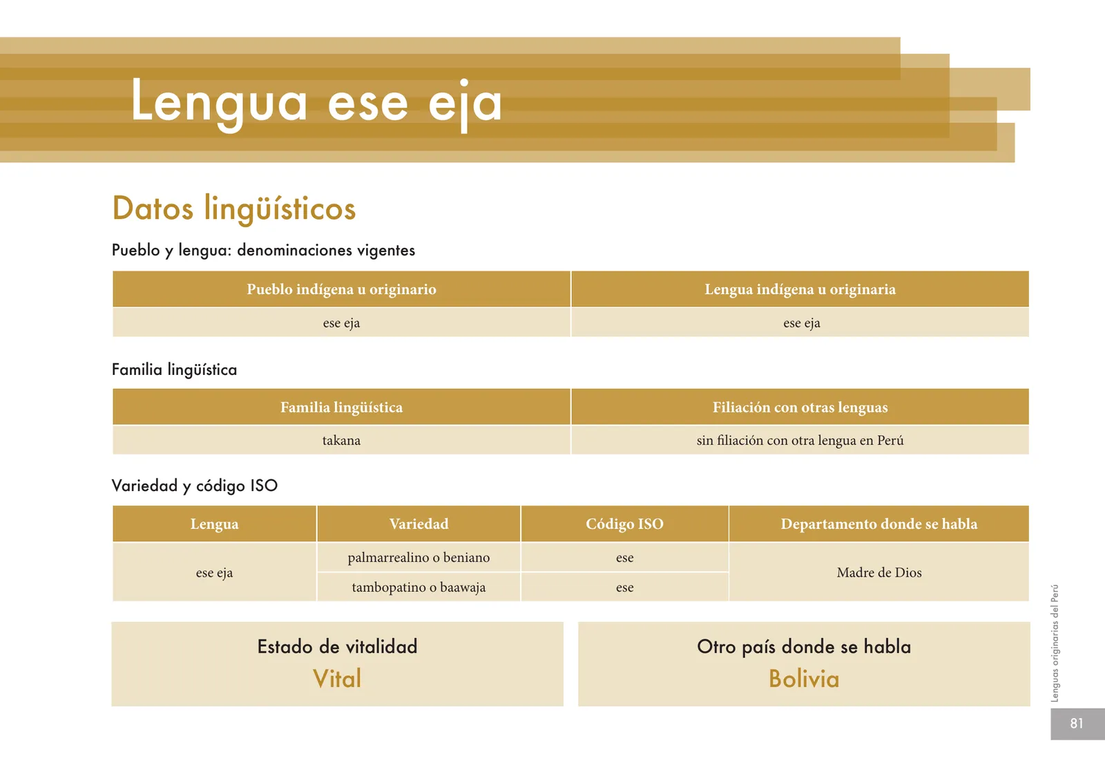 Página 83 de Lenguas originarias del Perú · 2018