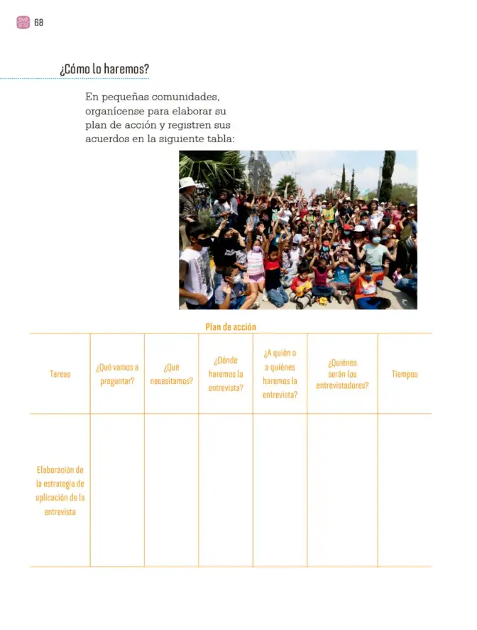 Página 71 de Proyectos Comunitarios. Libro de Educación Primaria Grado 4° Ciclo Escolar 2025 - 2026