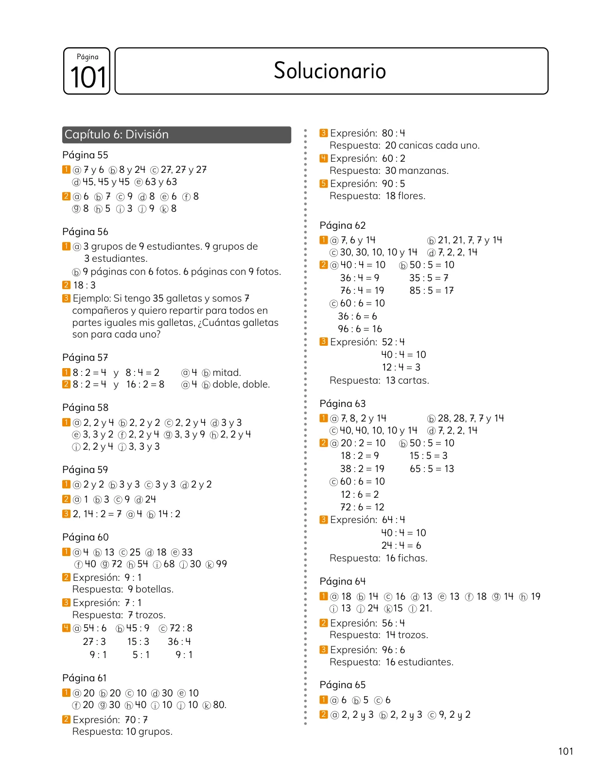 Miniatura página 103 de Sumo Primero – Cuarto Básico | Texto del Estudiante MINEDUC – Descargar PDF · 2024