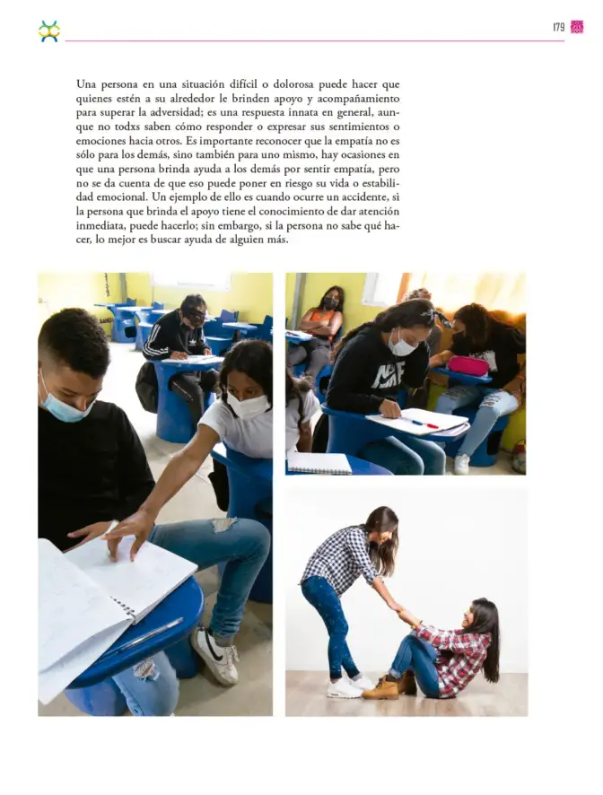 Página 180 de Colección Ximhai. De lo humano y lo comunitario. Libro de Educación Secundaria Grado 1° Ciclo Escolar 2025 - 2026