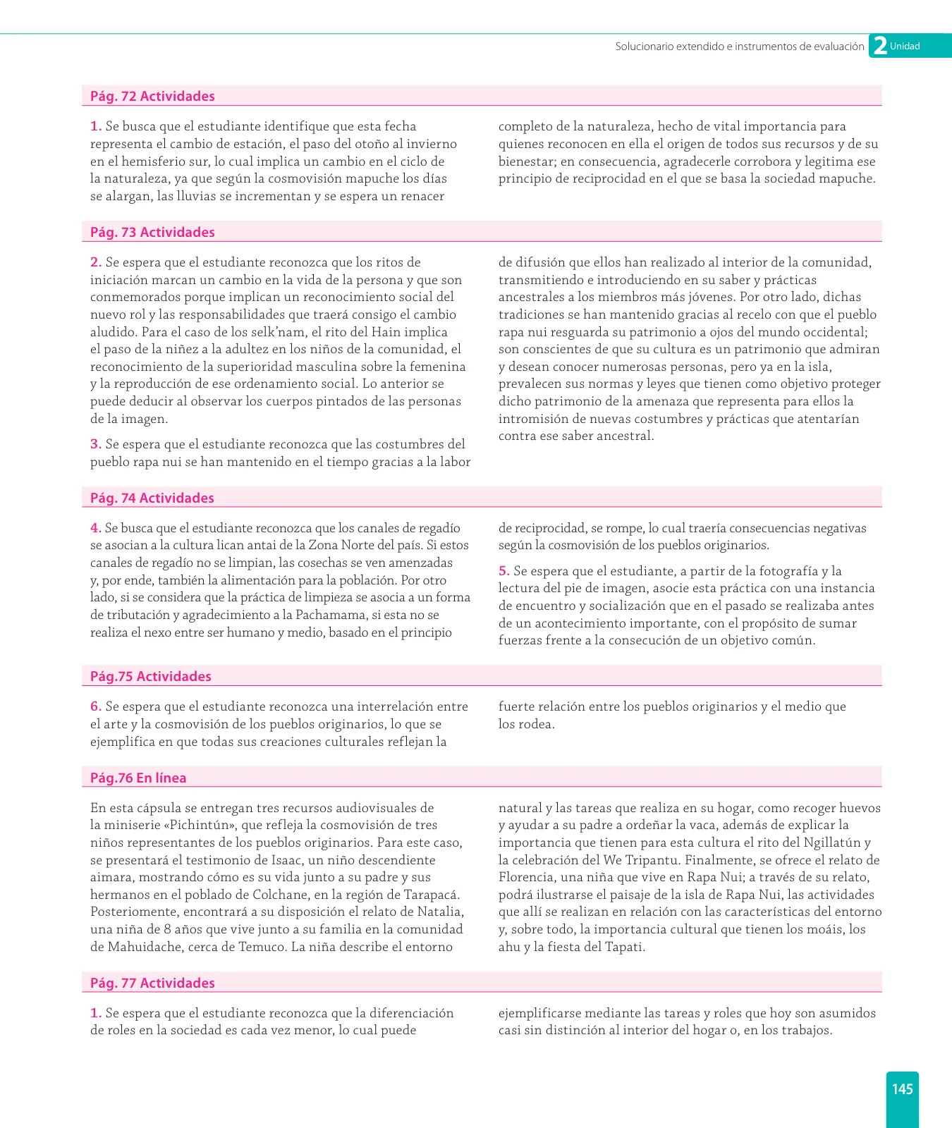 Miniatura página 147 de Historia, Geografía y Ciencias Sociales – Segundo Básico – Texto del Estudiante MINEDUC – Descargar PDF · 2024
