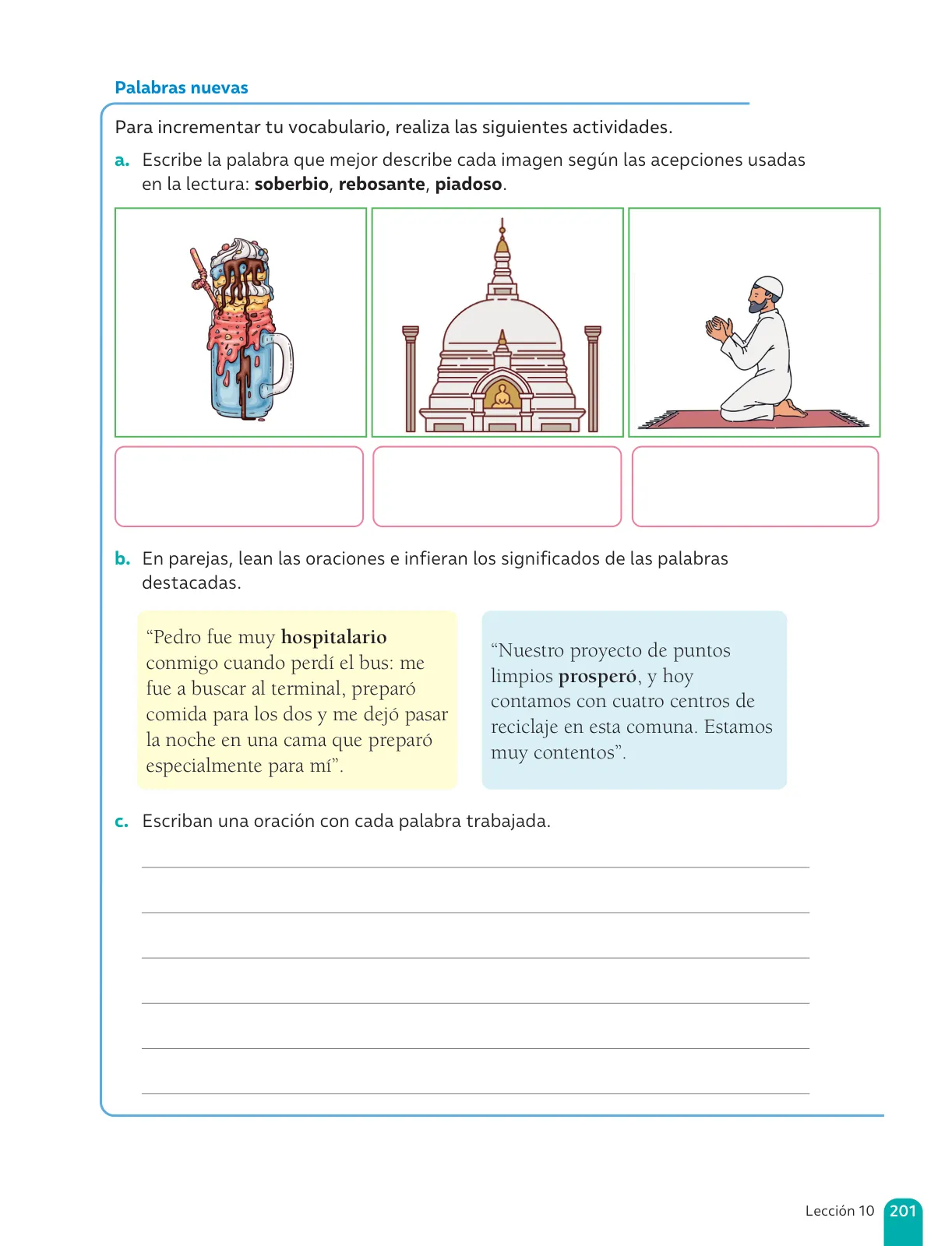 Miniatura página 203 de Lenguaje y Comunicación – Sexto Básico | Texto del Estudiante MINEDUC – Descargar PDF · 2024
