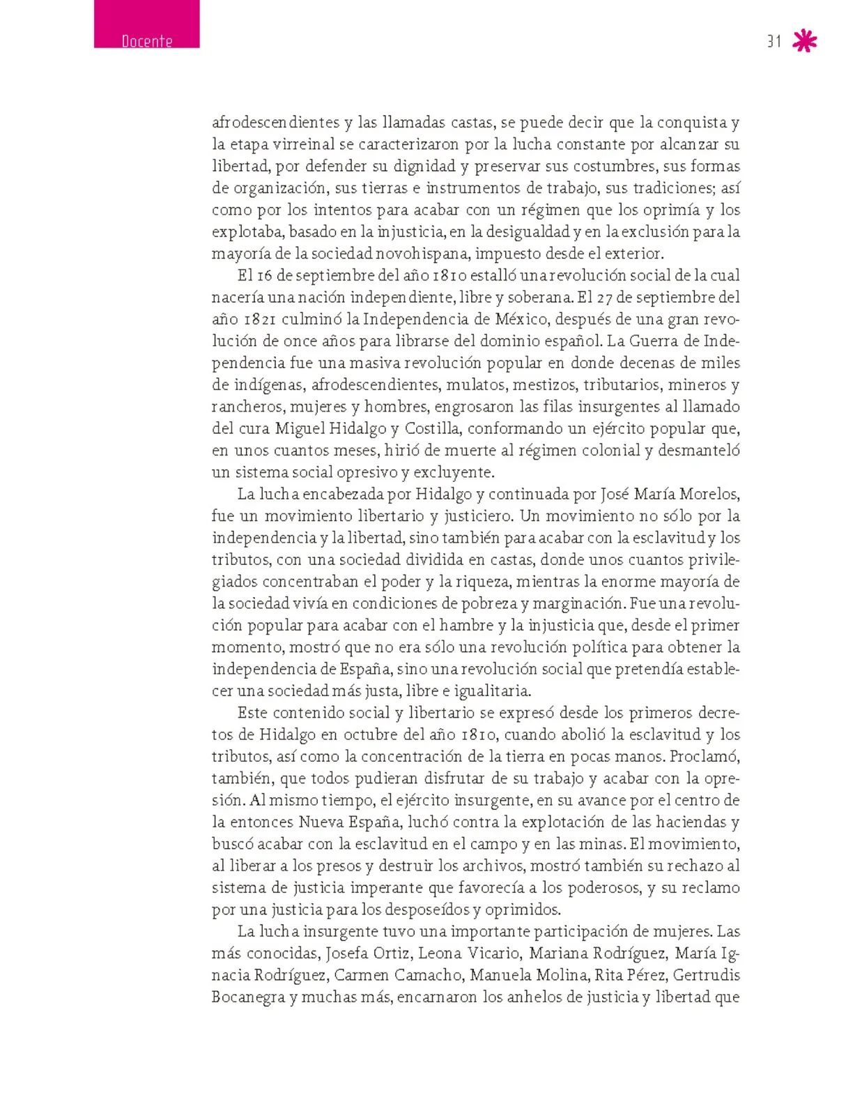 Página 32 de Un libro sin recetas para la maestra y el maestro. Fase 6. Libro de Educación Secundaria Grado 1°, 2°, 3° Ciclo Escolar 2025 - 2026