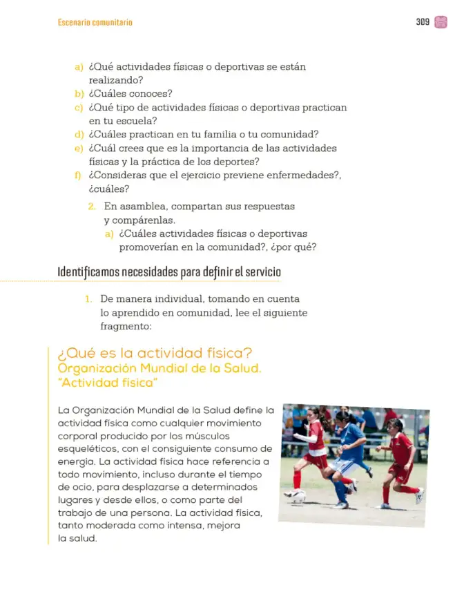 Página 312 de Proyectos Comunitarios. Libro de Educación Primaria Grado 3° Ciclo Escolar 2025 - 2026