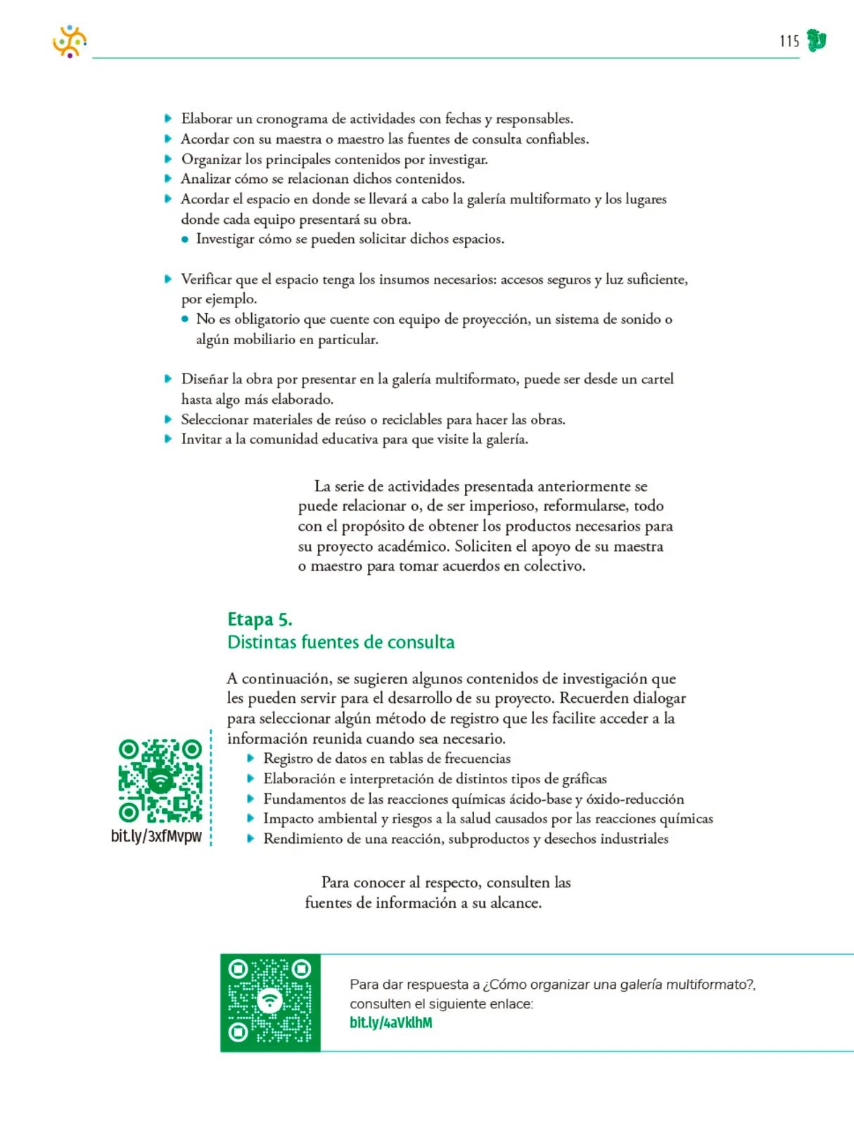 Página 116 de Colección Nanahuatzin. Nuestro libro de Proyectos. Tomo III. Libro de Educación Telesecundaria Grado 3° Ciclo Escolar 2025 - 2026