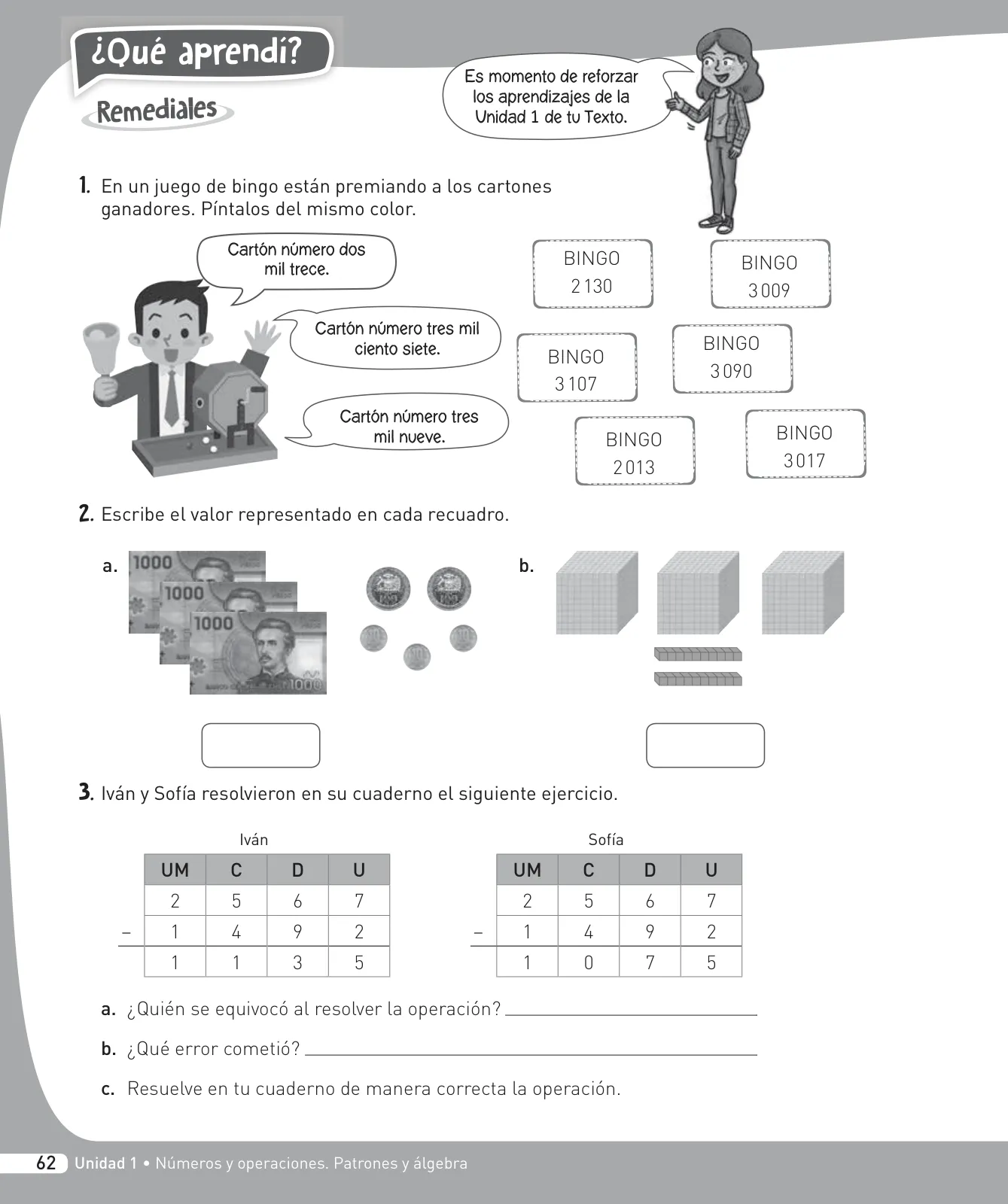 Página 63 de Matemática – Cuarto Básico | Texto del Estudiante MINEDUC – Descargar PDF · 2024
