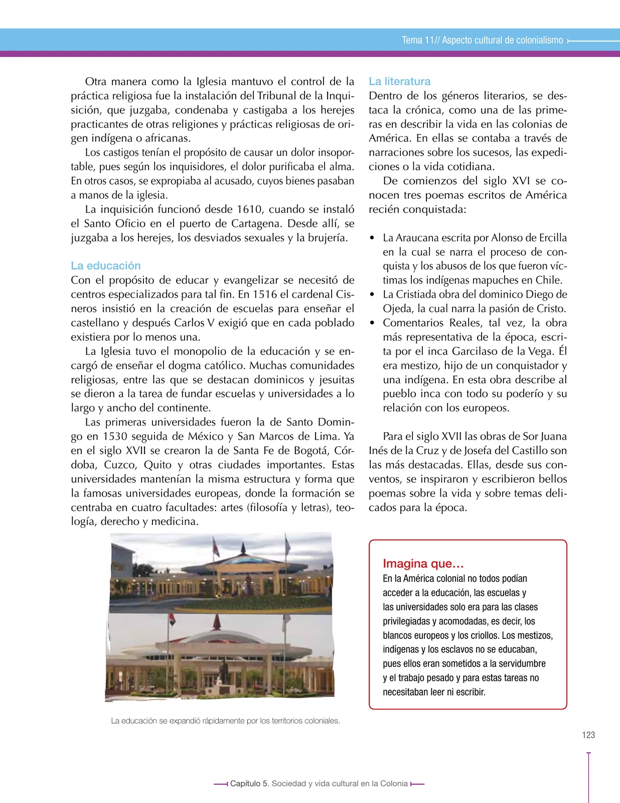 Miniatura página 123 de Ciencias Sociales 8° · Secundaria Activa
